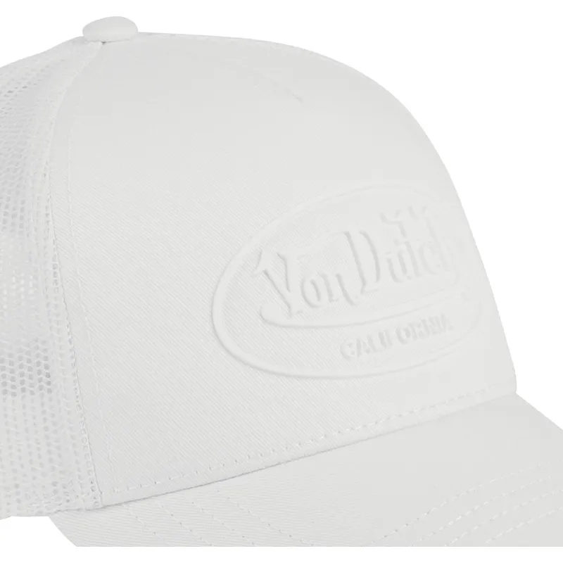 kepure-islenkta-balta-snapback-log17-von-dutch