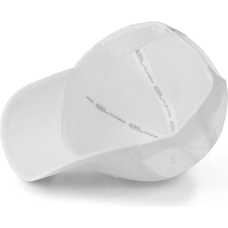 kepure-islenkta-balta-snapback-log17-von-dutch