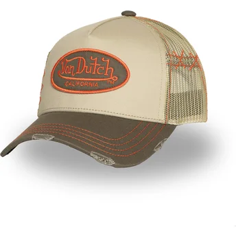 Kepurė išlenkta smėlio snapback USED 06 Von Dutch