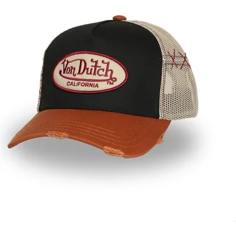 Czapka trucker wielokolorowa USED 09 Von Dutch