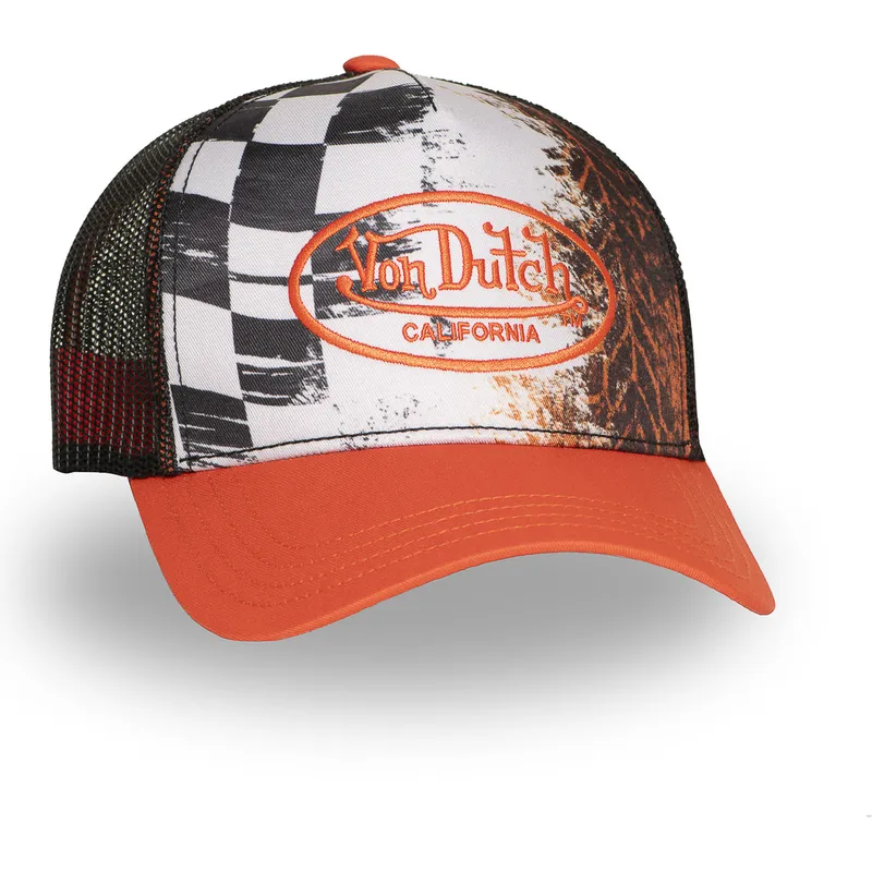 kepure-islenkta-oranzine-snapback-subl10-von-dutch