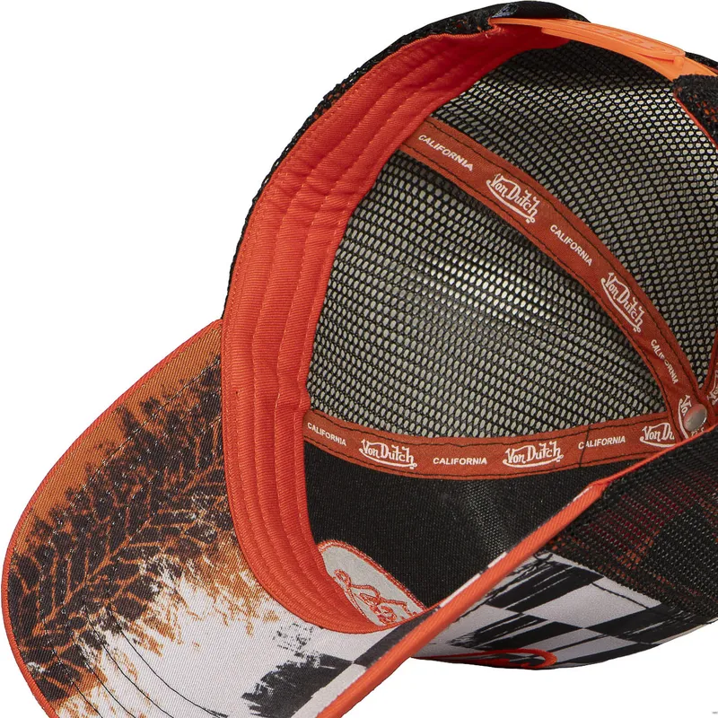 kepure-islenkta-oranzine-snapback-subl10-von-dutch