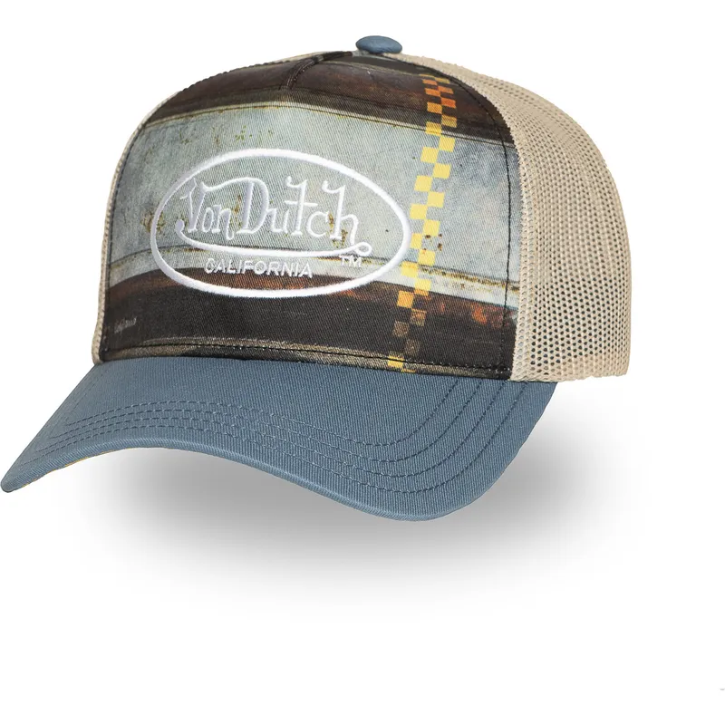 kepure-islenkta-melyna-snapback-subl11-von-dutch