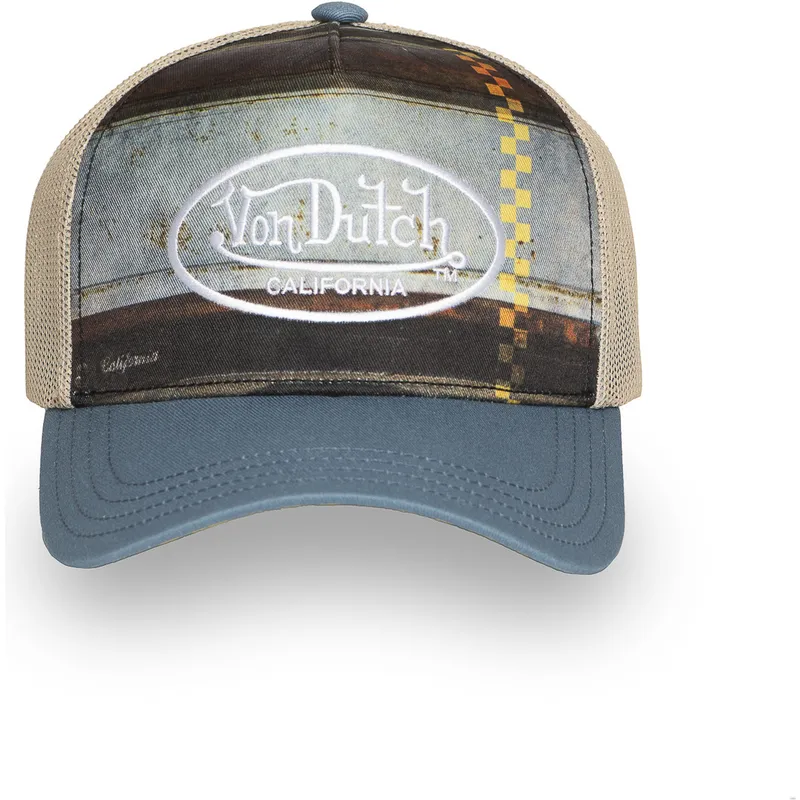 kepure-islenkta-melyna-snapback-subl11-von-dutch
