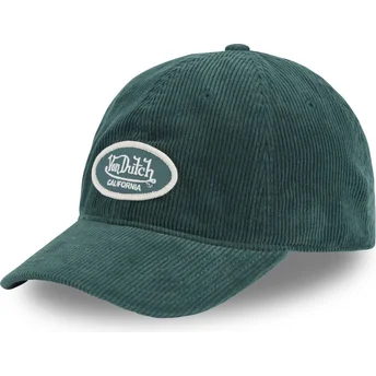 Czapka z zakrzywionym daszkiem zielona regulowana LOG08 od Von Dutch