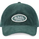 kepure-islenkta-zalia-reguliuojamas-log08-von-dutch