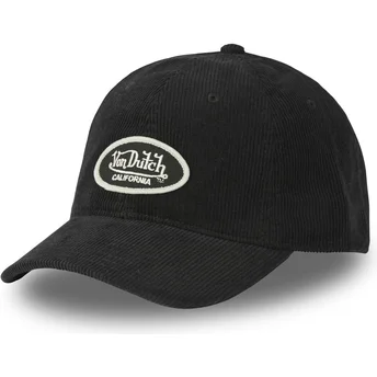 Cap išlenkta black adjustable strap Von Dutch