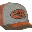 czapka-trucker-szara-i-brazowa-shield01-von-dutch