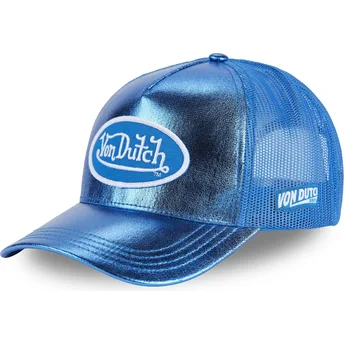 Kepurė išlenkta mėlyna snapback REB BL Von Dutch