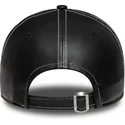 czarna-zakrzywiona-czapka-z-daszkiem-regulowana-damska-9forty-topstitch-pu-new-york-yankees-mlb-od-new-era