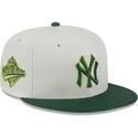 plaska-czapka-bezowo-zielona-dopasowana-59fifty-clr-dvlp-new-york-yankees-mlb-new-era