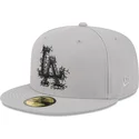 szara-dopasowana-czapka-z-daszkiem-59fifty-cracked-los-angeles-dodgers-mlb-od-new-era