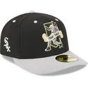 czarna-i-szara-zakrzywiona-czapka-59fifty-player-frank-thomas-chicago-white-sox-mlb-od-new-era
