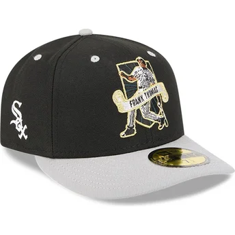 Czarna i szara zakrzywiona czapka 59FIFTY Player Frank Thomas Chicago White Sox MLB od New Era
