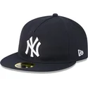 kepure-plokscia-tamsiai-melyna-priglundantis-59fifty-retro-crown-a-frame-easy-new-york-yankees-mlb-new-era