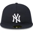 gorra-plana-azul-marino-ajustada-59fifty-retro-crown-a-frame-easy-de-new-york-yankees-mlb-de-new-era