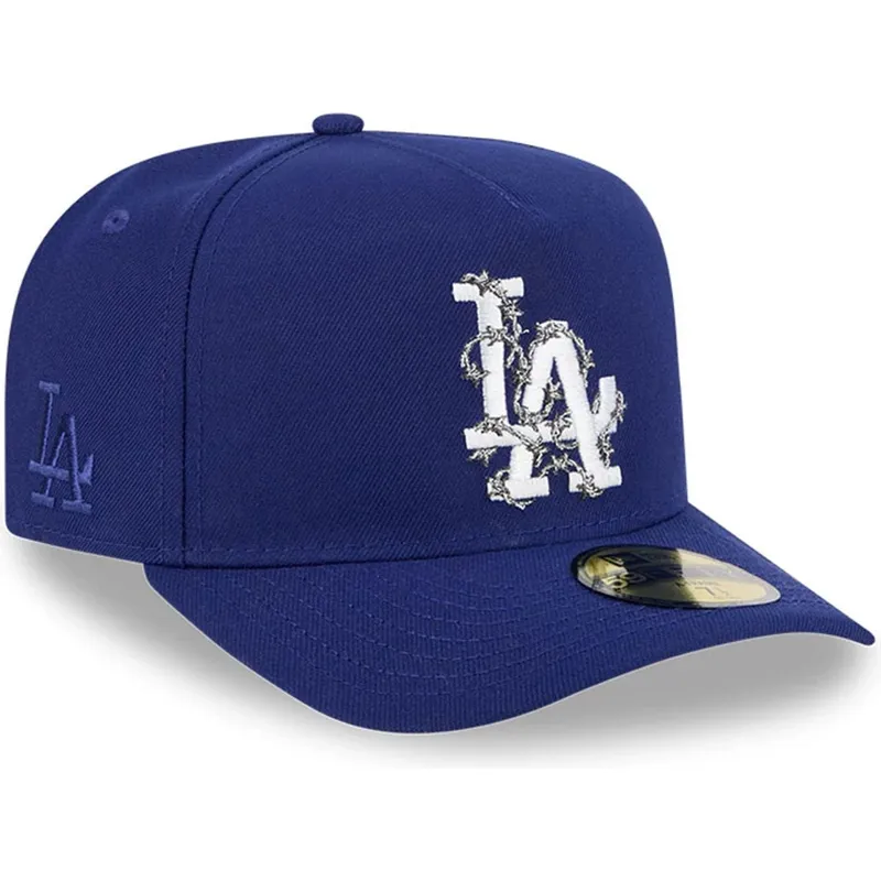 niebieska-dopasowana-czapka-z-zakrzywionym-daszkiem-59fifty-a-frame-wired-los-angeles-dodgers-mlb-new-era