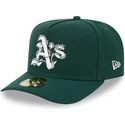 zielona-zakrzywiona-czapka-dopasowana-59fifty-a-frame-wired-oakland-athletics-mlb-od-new-era