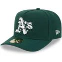 zielona-dopasowana-czapka-z-zakrzywionym-daszkiem-59fifty-a-frame-wired-oakland-athletics-mlb-new-era