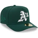 zielona-zakrzywiona-czapka-dopasowana-59fifty-a-frame-wired-oakland-athletics-mlb-od-new-era