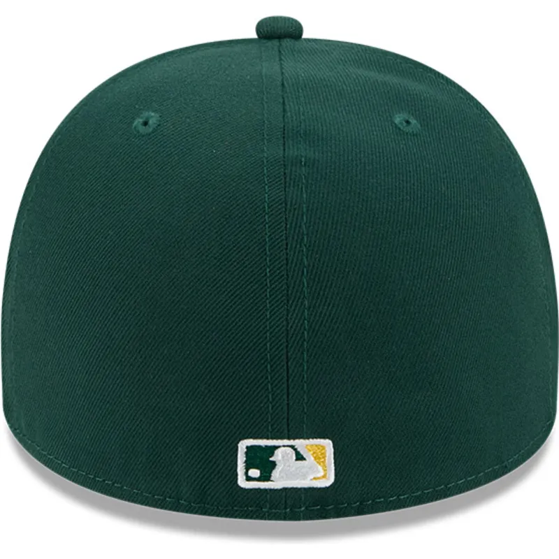 zielona-dopasowana-czapka-z-zakrzywionym-daszkiem-59fifty-a-frame-wired-oakland-athletics-mlb-new-era