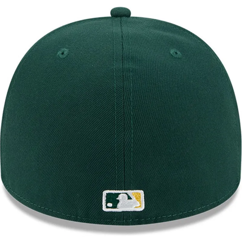 zielona-zakrzywiona-czapka-dopasowana-59fifty-a-frame-wired-oakland-athletics-mlb-od-new-era