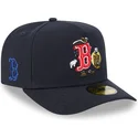 granatowa-zakrzywiona-czapka-59fifty-a-frame-z-kreskowkowym-motywem-boston-red-sox-mlb-od-new-era