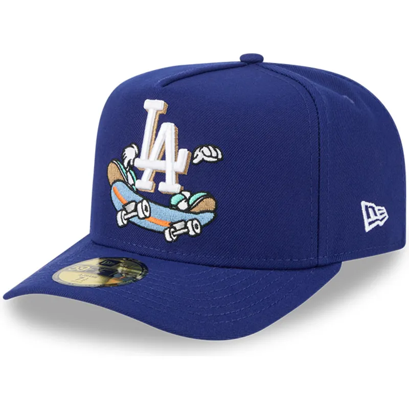 kepure-islenkta-melyna-priglundanti-59fifty-a-frame-cartoon-los-angeles-dodgers-mlb-new-era