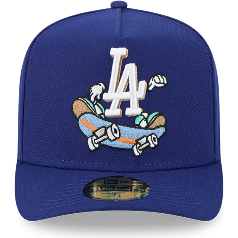 kepure-islenkta-melyna-priglundanti-59fifty-a-frame-cartoon-los-angeles-dodgers-mlb-new-era