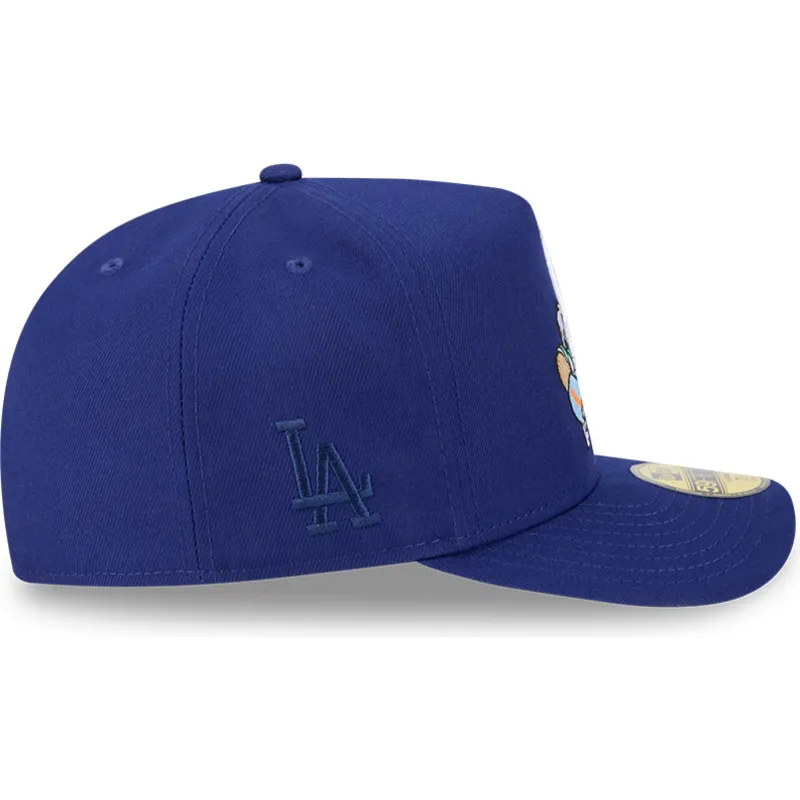 niebieska-dopasowana-czapka-z-zakrzywionym-daszkiem-59fifty-a-frame-cartoon-los-angeles-dodgers-mlb-new-era