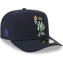 kepure-islenkta-tamsiai-melyna-priglundanti-59fifty-a-frame-cartoon-new-york-yankees-mlb-new-era