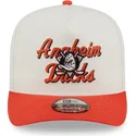 bezowo-pomaranczowa-czapka-z-zakrzywionym-daszkiem-snapback-9fifty-a-frame-chainstitch-anaheim-ducks-nhl-new-era