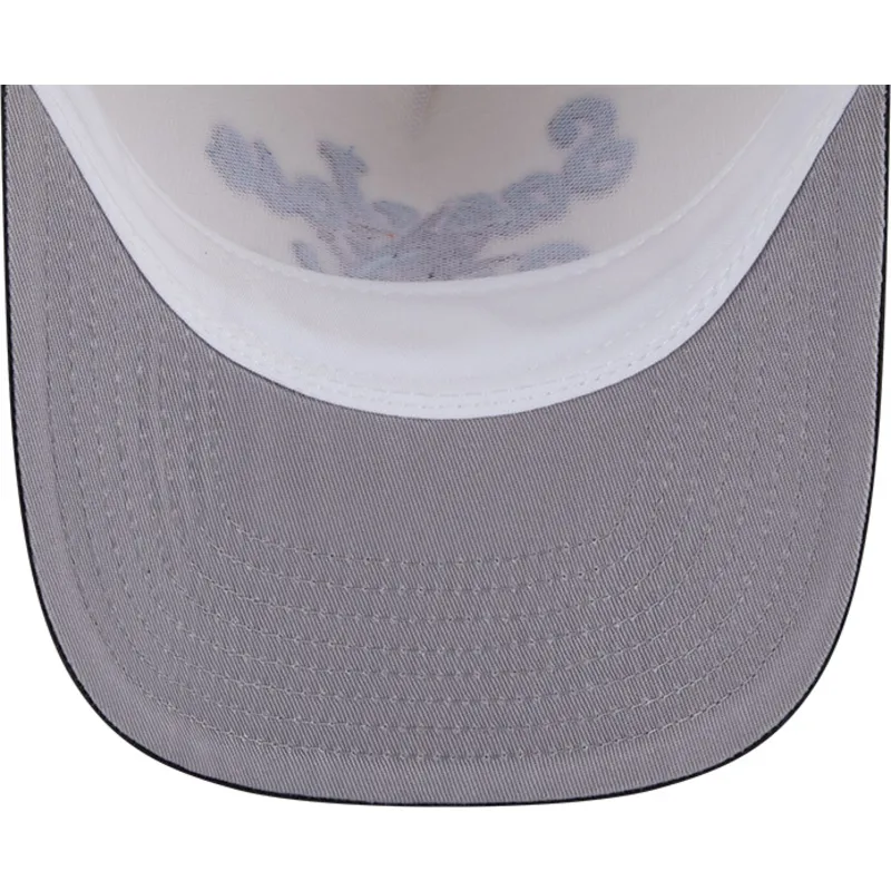 bezowo-czarna-zakrzywiona-czapka-snapback-9fifty-a-frame-chainstitch-san-jose-sharks-nhl-new-era