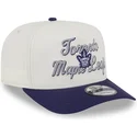 kepure-islenkta-smelio-snapback-9fifty-a-frame-chainstitch-toronto-maple-leafs-nhl-new-era