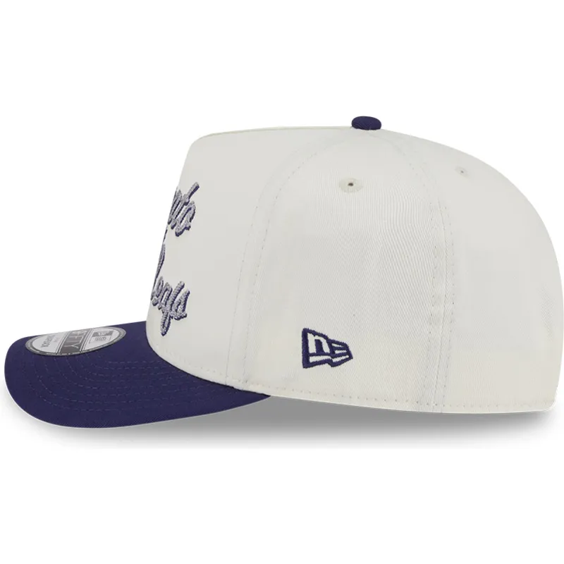 bezowo-fioletowa-czapka-z-zakrzywionym-daszkiem-snapback-9fifty-a-frame-chainstitch-toronto-maple-leafs-nhl-new-era