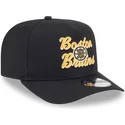 czarna-zakrzywiona-czapka-snapback-9fifty-a-frame-chainstitch-boston-bruins-nhl-new-era