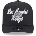 kepure-islenkta-juoda-snapback-9fifty-a-frame-chainstitch-los-angeles-kings-nhl-new-era