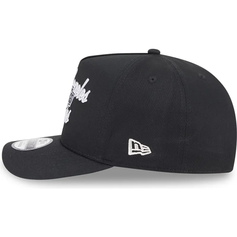 kepure-islenkta-juoda-snapback-9fifty-a-frame-chainstitch-los-angeles-kings-nhl-new-era