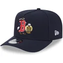 czapka-z-zakrzywionym-daszkiem-granatowa-snapback-9fifty-a-frame-cartoon-boston-red-sox-mlb-od-new-era