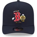 granatowa-czapka-z-zakrzywionym-daszkiem-snapback-9fifty-a-frame-cartoon-boston-red-sox-mlb-new-era