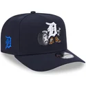 snapback-9fifty-a-frame-cartoon-detroit-tigers-mlb-od-new-era-z-granatowym-zakrzywionym-daszkiem