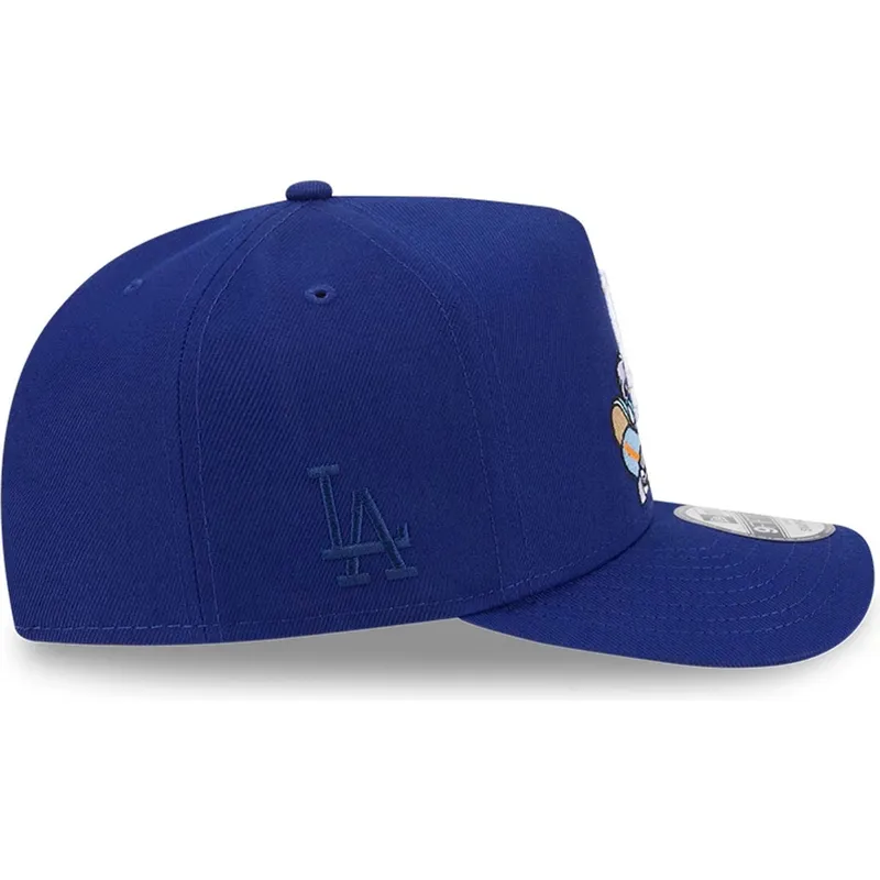kepure-islenkta-melyna-snapback-9fifty-a-frame-cartoon-los-angeles-dodgers-mlb-new-era