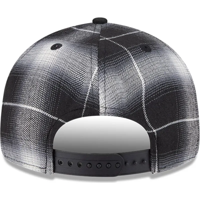 kepure-plokscia-juoda-snapback-9fifty-retro-crown-plaid-chicago-white-sox-mlb-new-era