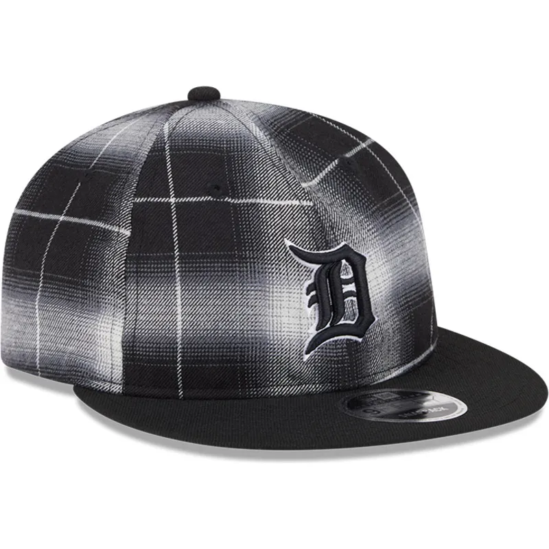 cap-plokscia-black-snapback-9fifty-retro-crown-plaid-detroit-tigers-mlb-new-era
