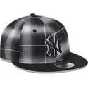 gorra-plana-negra-snapback-9fifty-retro-crown-plaid-de-new-york-yankees-mlb-de-new-era