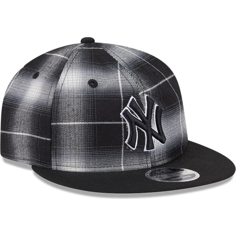 kepure-plokscia-juoda-snapback-9fifty-retro-crown-plaid-new-york-yankees-mlb-new-era
