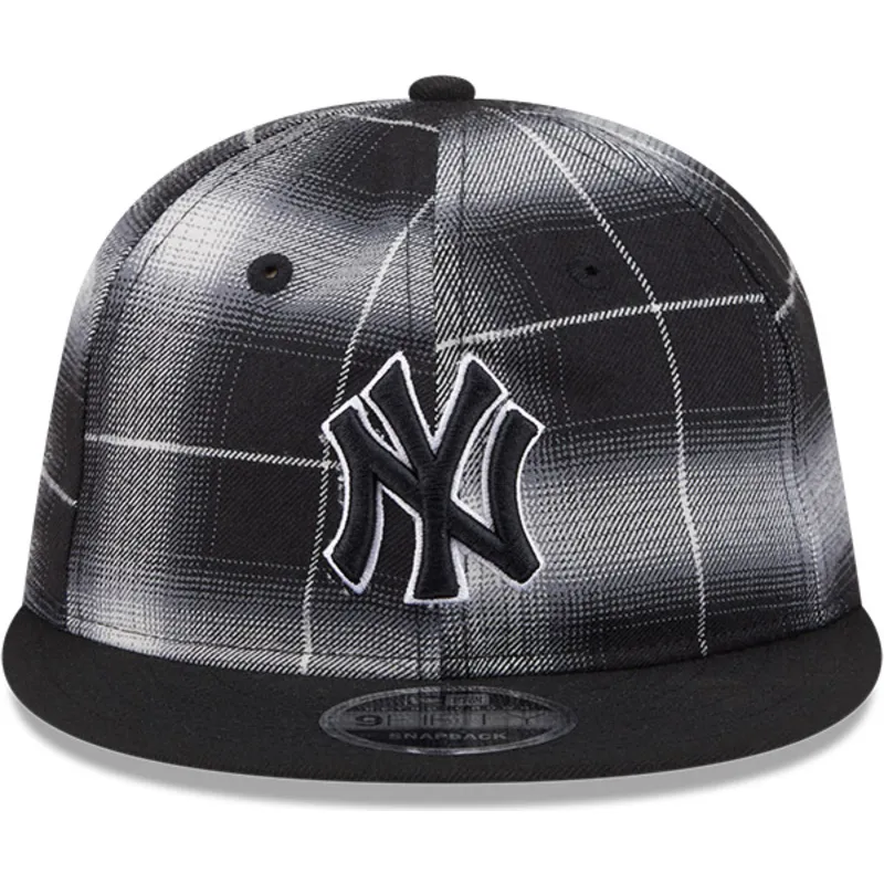 kepure-plokscia-juoda-snapback-9fifty-retro-crown-plaid-new-york-yankees-mlb-new-era