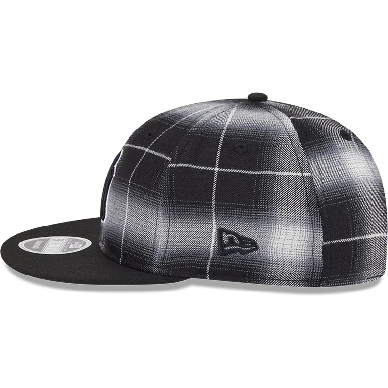 kepure-plokscia-juoda-snapback-9fifty-retro-crown-plaid-new-york-yankees-mlb-new-era