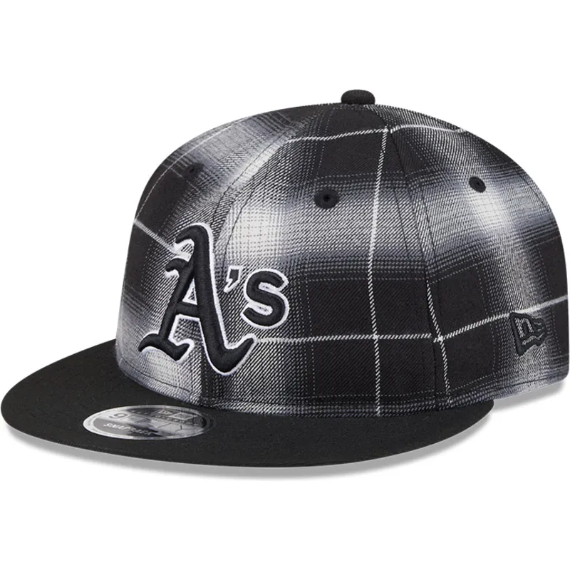 cap-plokscia-black-snapback-9fifty-retro-crown-plaid-oakland-athletics-mlb-new-era