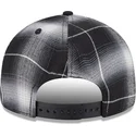 gorra-plana-negra-snapback-9fifty-retro-crown-plaid-de-oakland-athletics-mlb-de-new-era